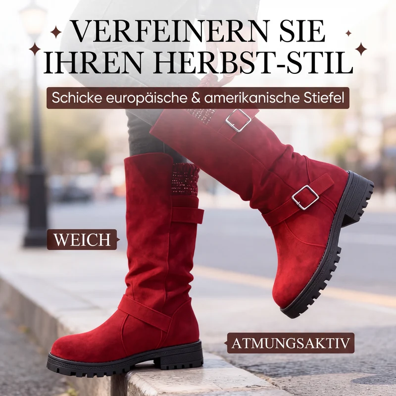 Elegante und bequeme Wadenhohe Stiefel für Damen