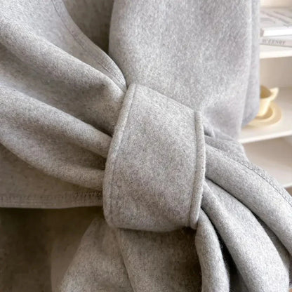 Langer Poncho-Schal für Damen