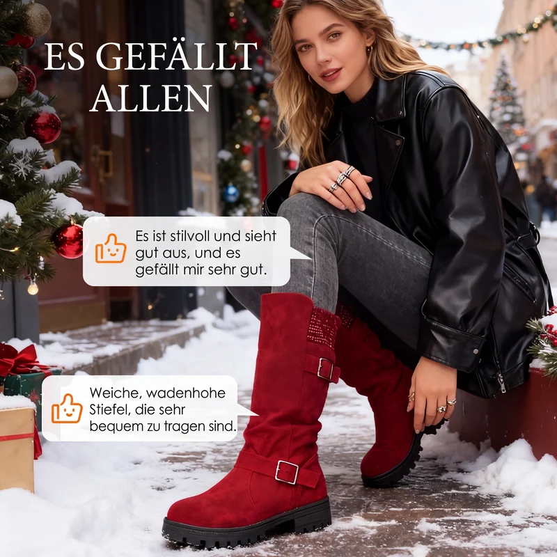 Elegante und bequeme Wadenhohe Stiefel für Damen