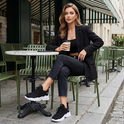 Baskets respirantes femme