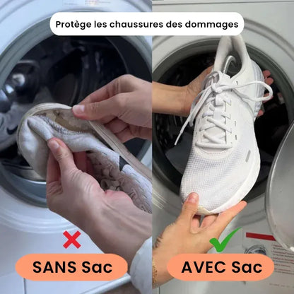 Sac de lavage protecteur pour baskets
