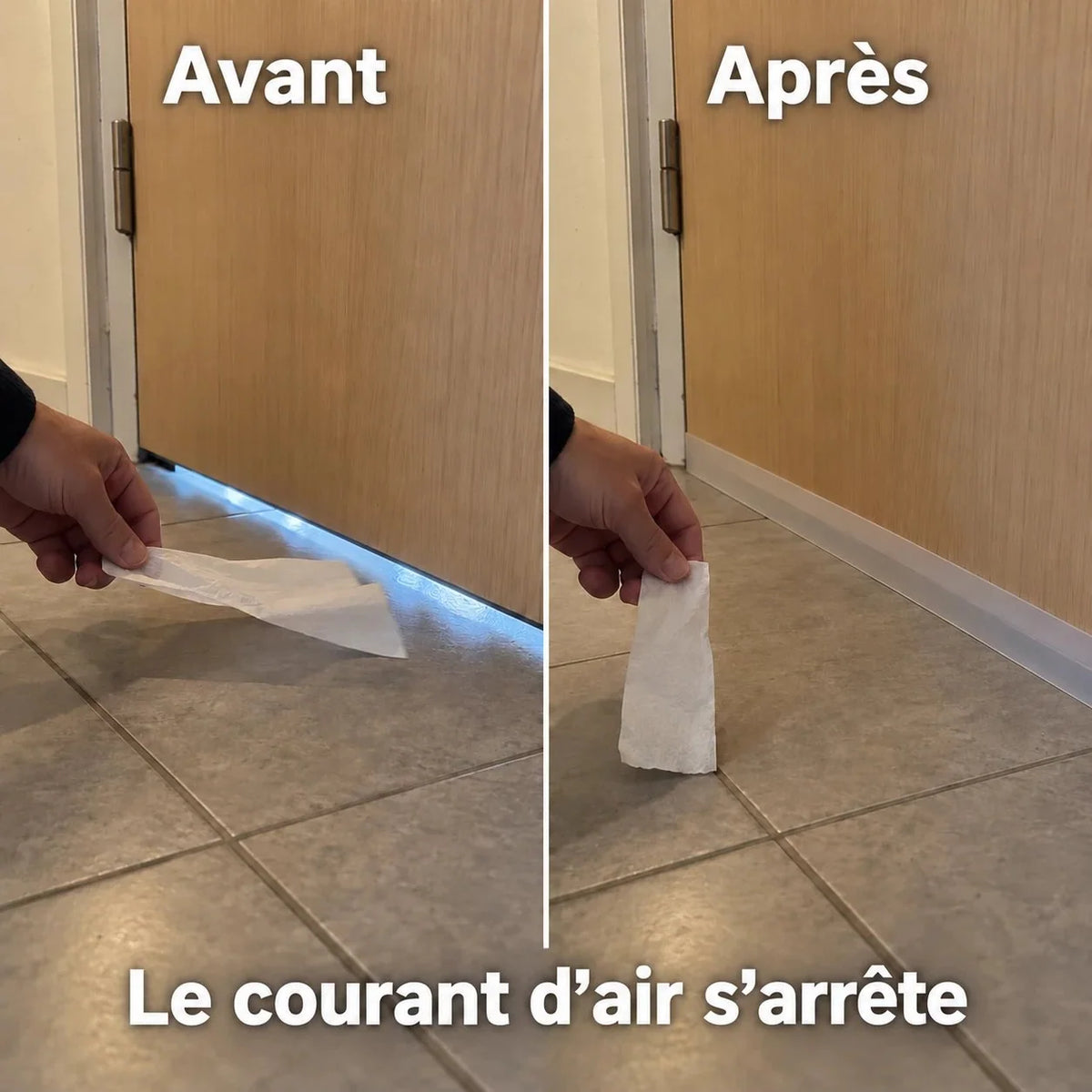 Bande d'Étanchéité Adhésive pour Portes et Fenêtres