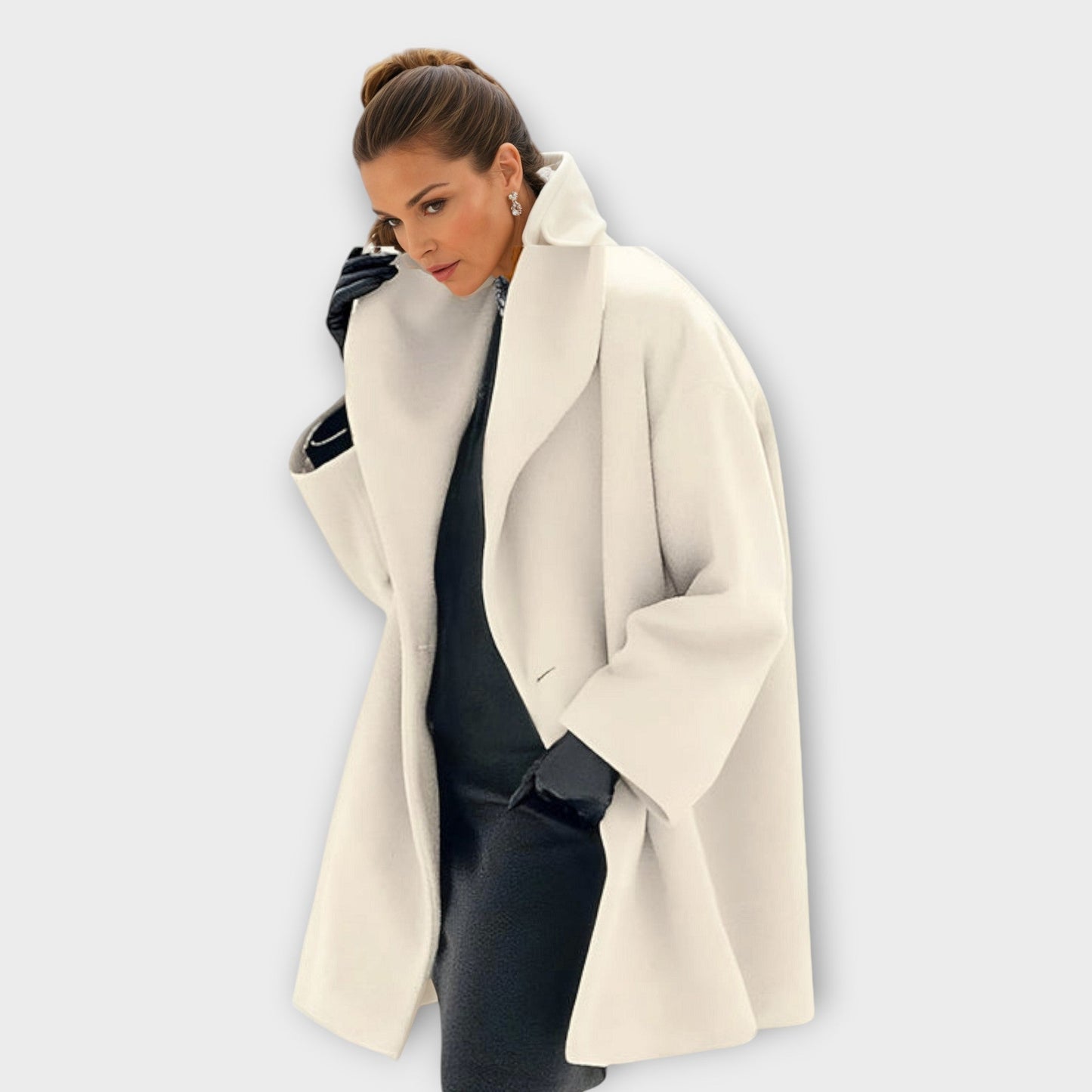 Charlotte - Manteau en laine coupe-vent