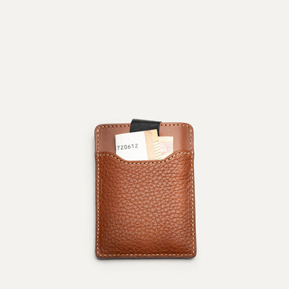 Porte-cartes LOUIS | cuir Cognac