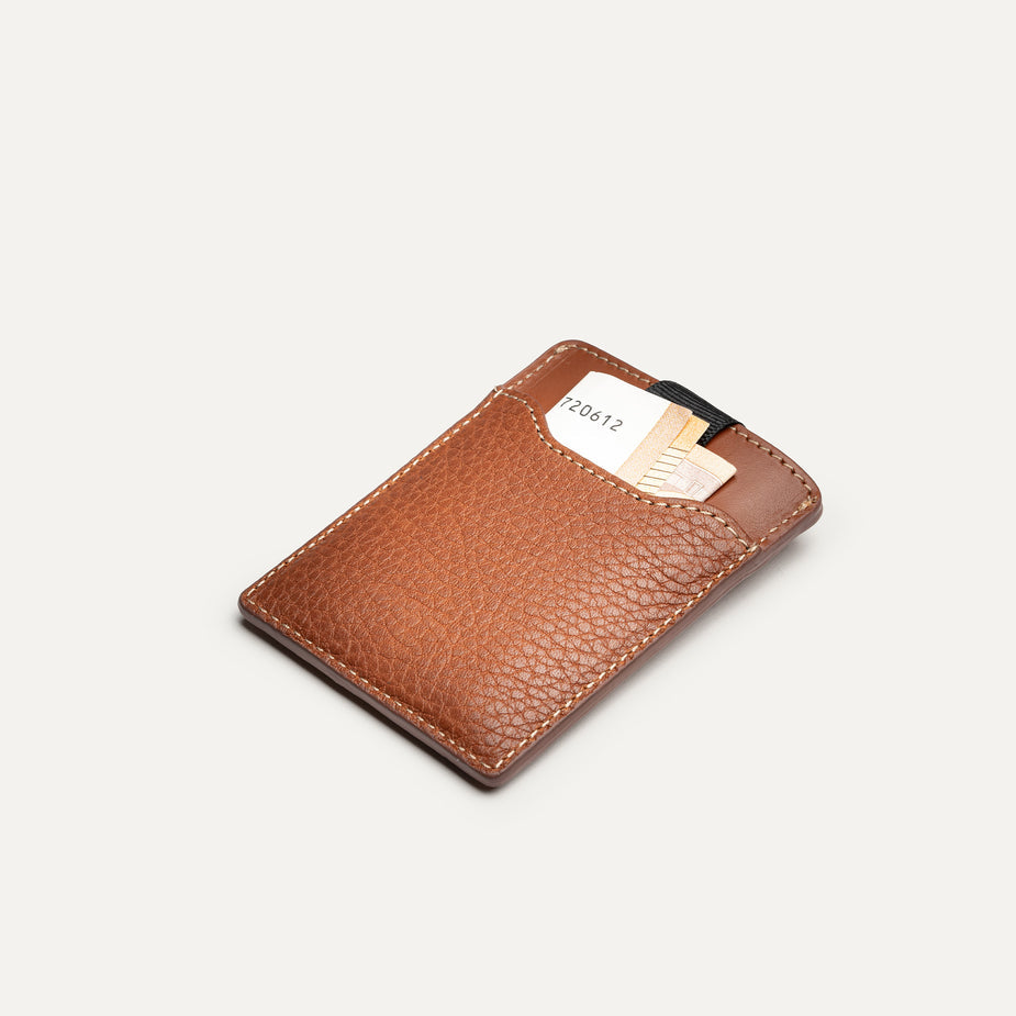 Porte-cartes LOUIS | cuir Cognac