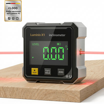 5-in-1-Lasernivelliergerät mit Doppelstrahl