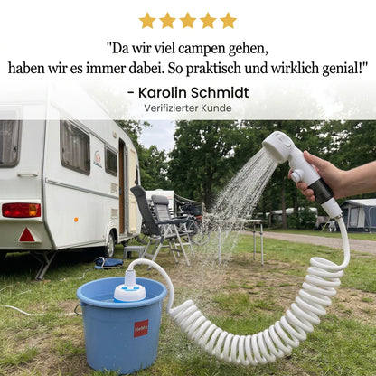 Pompe à eau portable rechargeable pour camping et plein air
