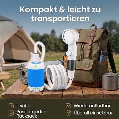 Pompe à eau portable rechargeable pour camping et plein air