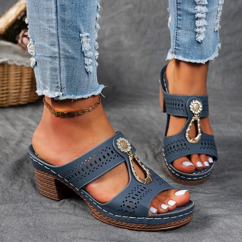 Bequeme orthopädische Sandalen für Damen