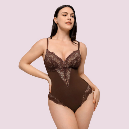 Body gainant dentelle sculptant