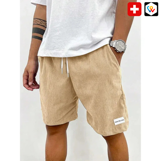 Herren Shorts mit Rippstruktur – Leicht, Bequem & Sommerlich