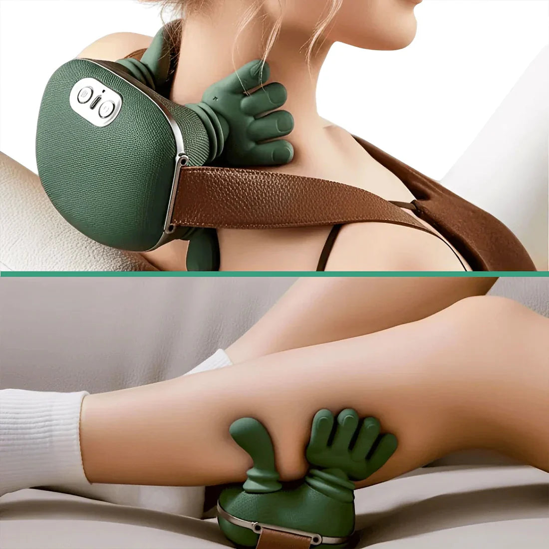 Beheizbares Massagegerät für Schultern und Nacken