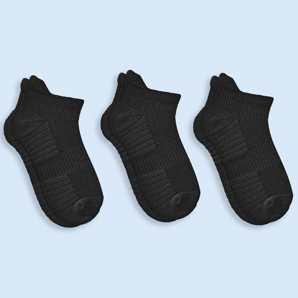 Socquettes invisibles confort été – lot de 3 paires