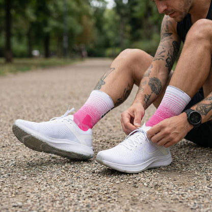Chaussettes running respirantes maintien optimal sport