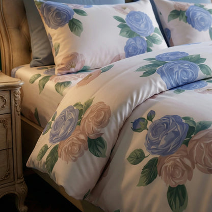 Parure de lit en coton Citronnier