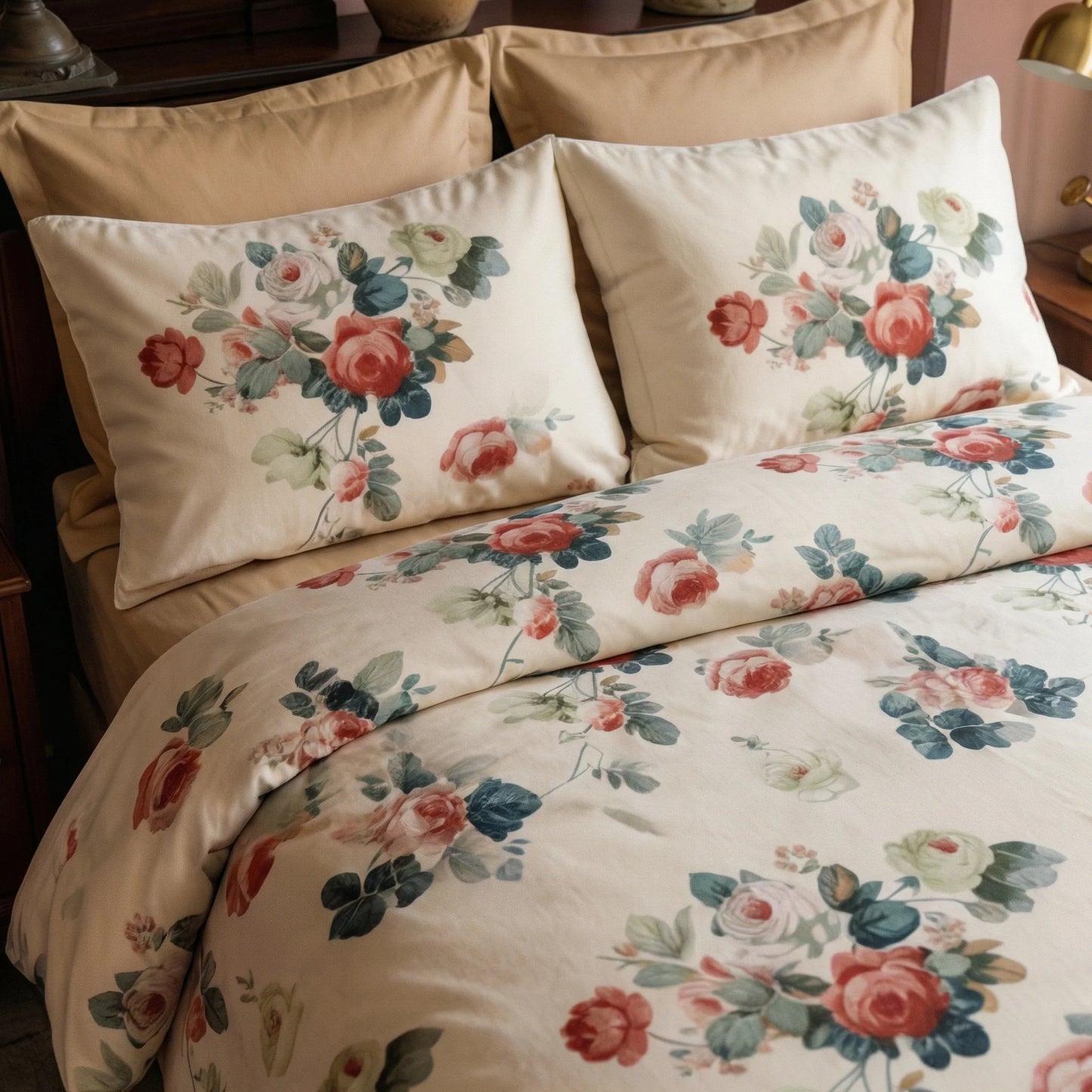 Parure de lit en coton Citronnier