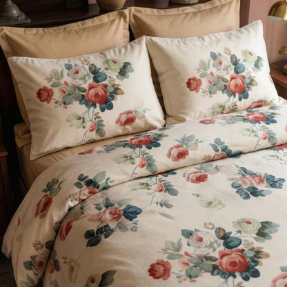 Parure de lit en coton Citronnier