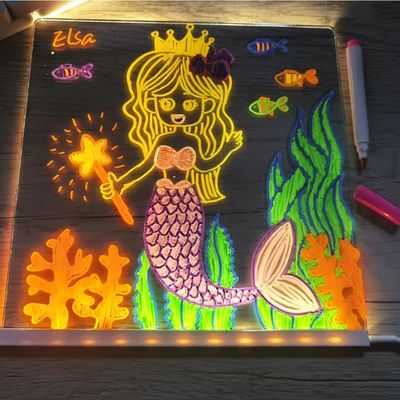 Tableau de Dessin Magique avec Lumière pour Enfants