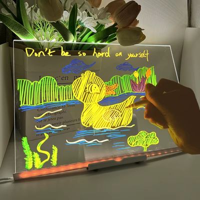 Tableau de Dessin Magique avec Lumière pour Enfants