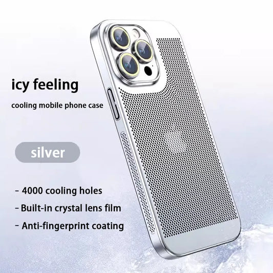 Coque Smartphone Anti-Chaleur avec Ventilation et Protection Durable
