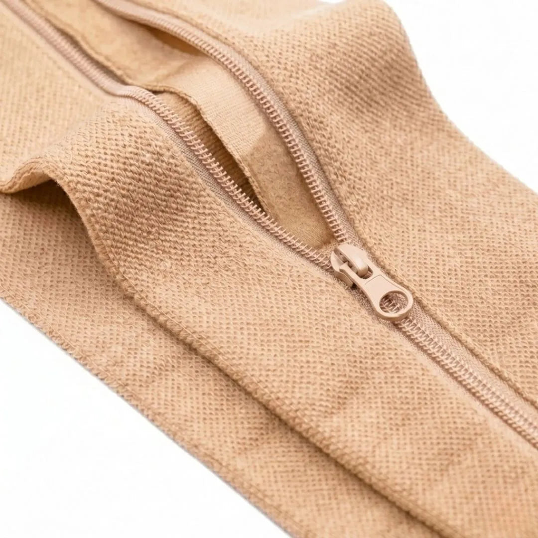 Kompressionsstrümpfe mit Reißverschluss