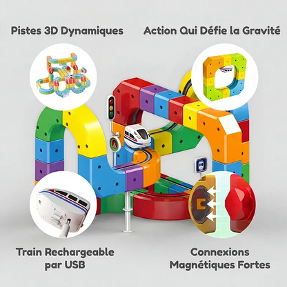 Circuit Train Spatial pour Enfants