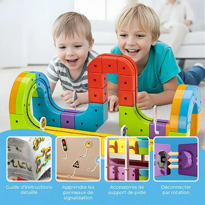 Circuit Train Spatial pour Enfants