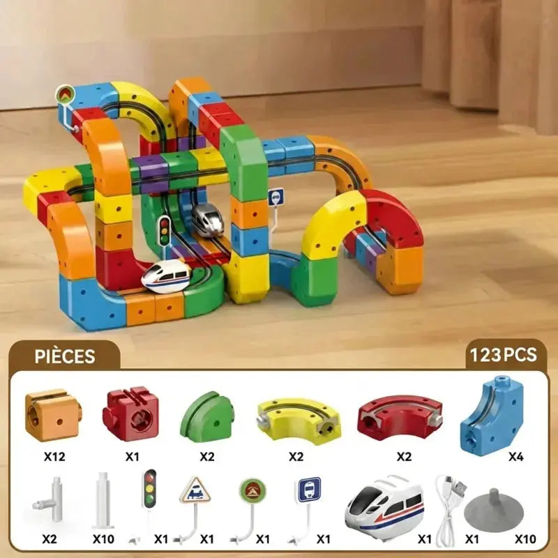 Circuit Train Spatial pour Enfants