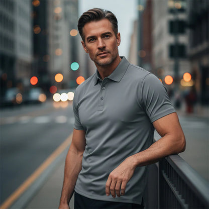 Lässiges Herren-Polohemd mit Premium-Komfort