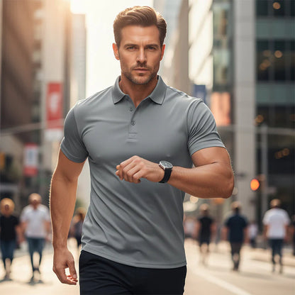 Lässiges Herren-Polohemd mit Premium-Komfort
