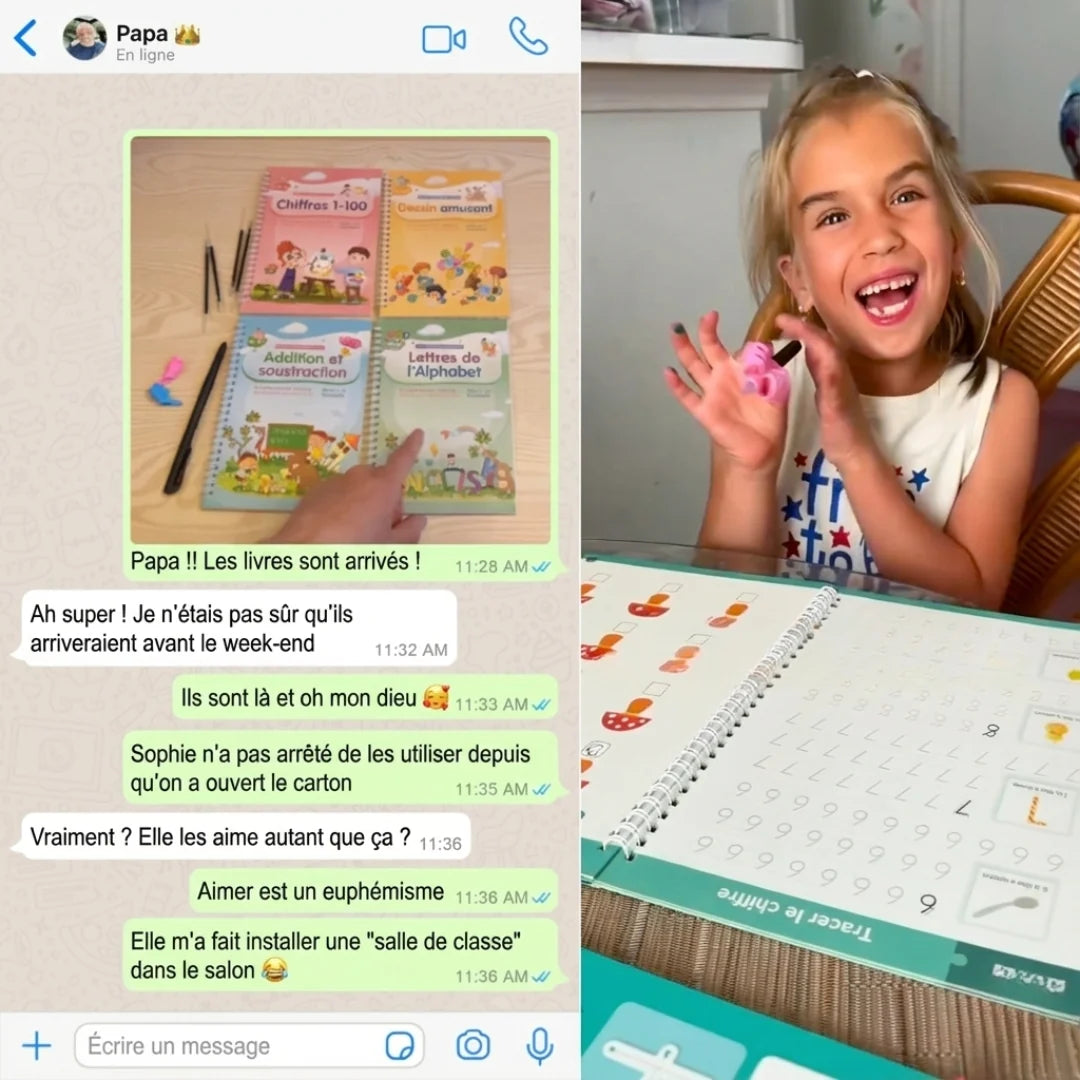 Cahier d’Écriture Enfant