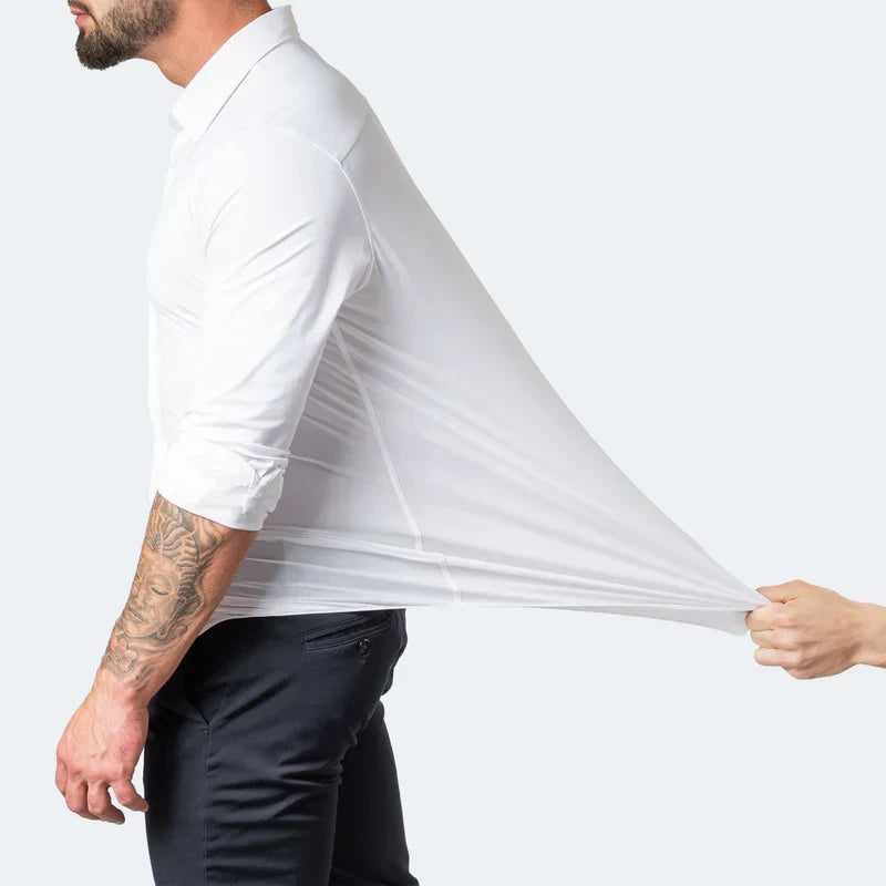 Chemise Infroissable à Coupe Ajustée