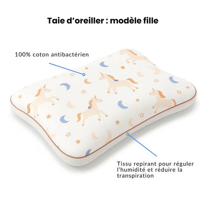 Oreiller ergonomique pour enfant