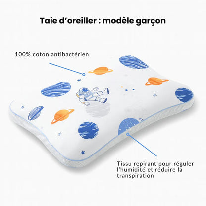 Oreiller ergonomique pour enfant