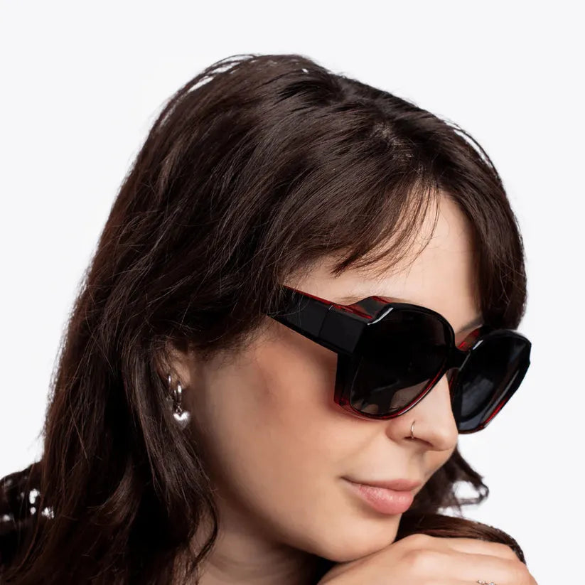 Lunettes de Soleil à Superposition