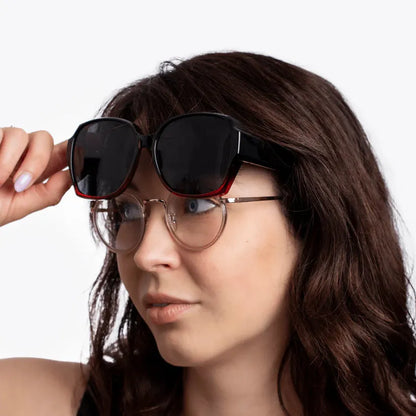 Lunettes de Soleil à Superposition
