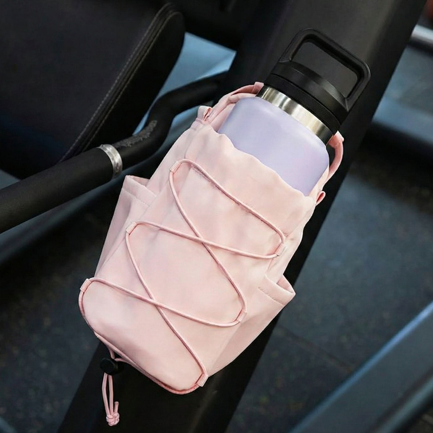 Kompakte Magnettasche für Flasche und Zubehör