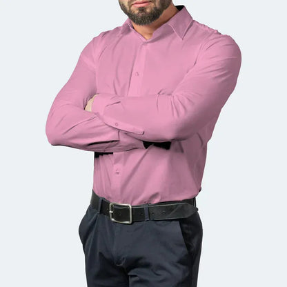 Elegantes Slim-Fit Hemd ohne Bügeln