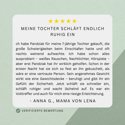 Gewichtetes Plüschtier Panda