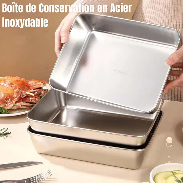 Boîtes hermétiques en acier inoxydable