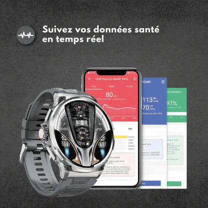Montre Résistante Homme – Ultra robuste et connectée