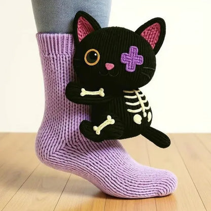 Chaussettes câlines animales