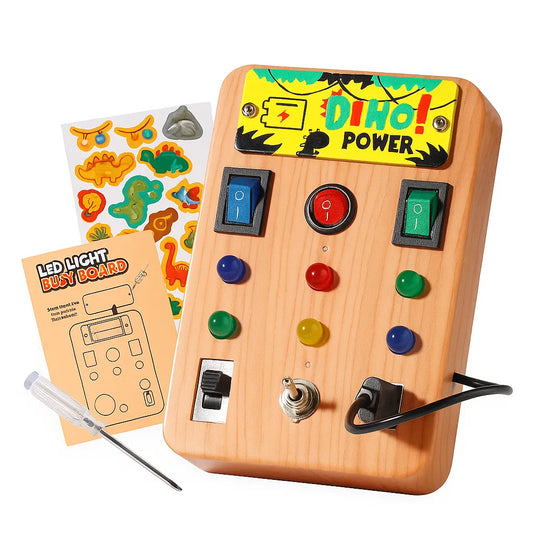 Tableau d'activités Montessori interactif avec LED