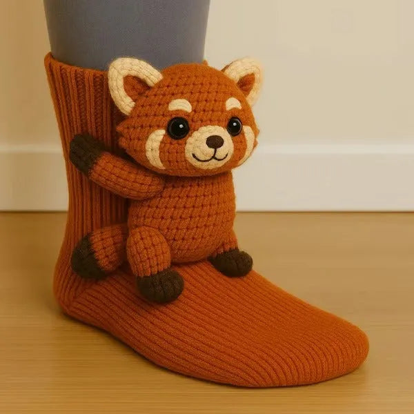 Chaussettes câlines animales