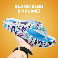 Blanc-bleu (Imprimé)