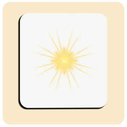 Dessous de verre lumineux
