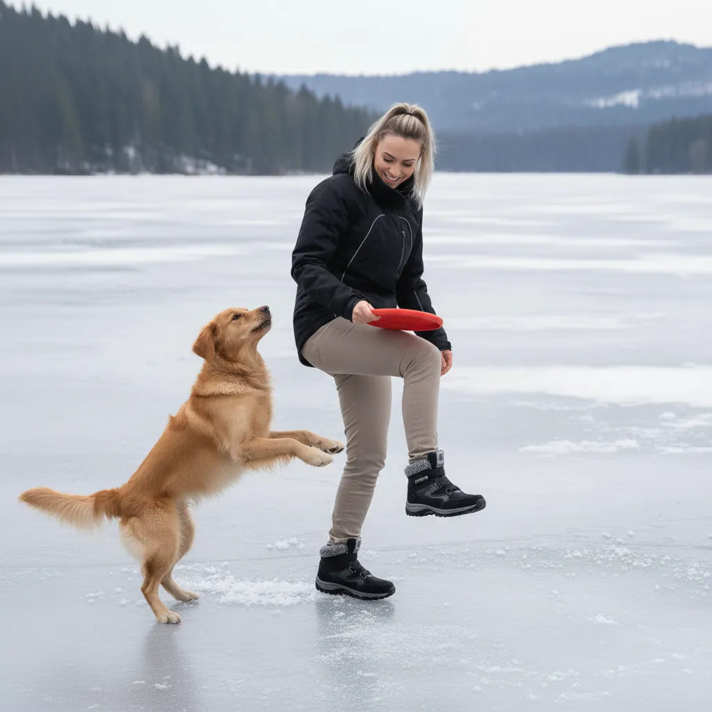 Bottes d’hiver orthopédiques pour femmes