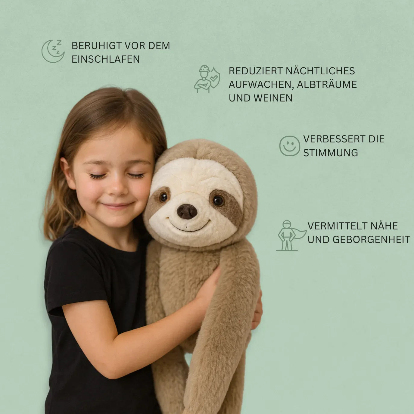 Gewichtetes Plüschtier Panda