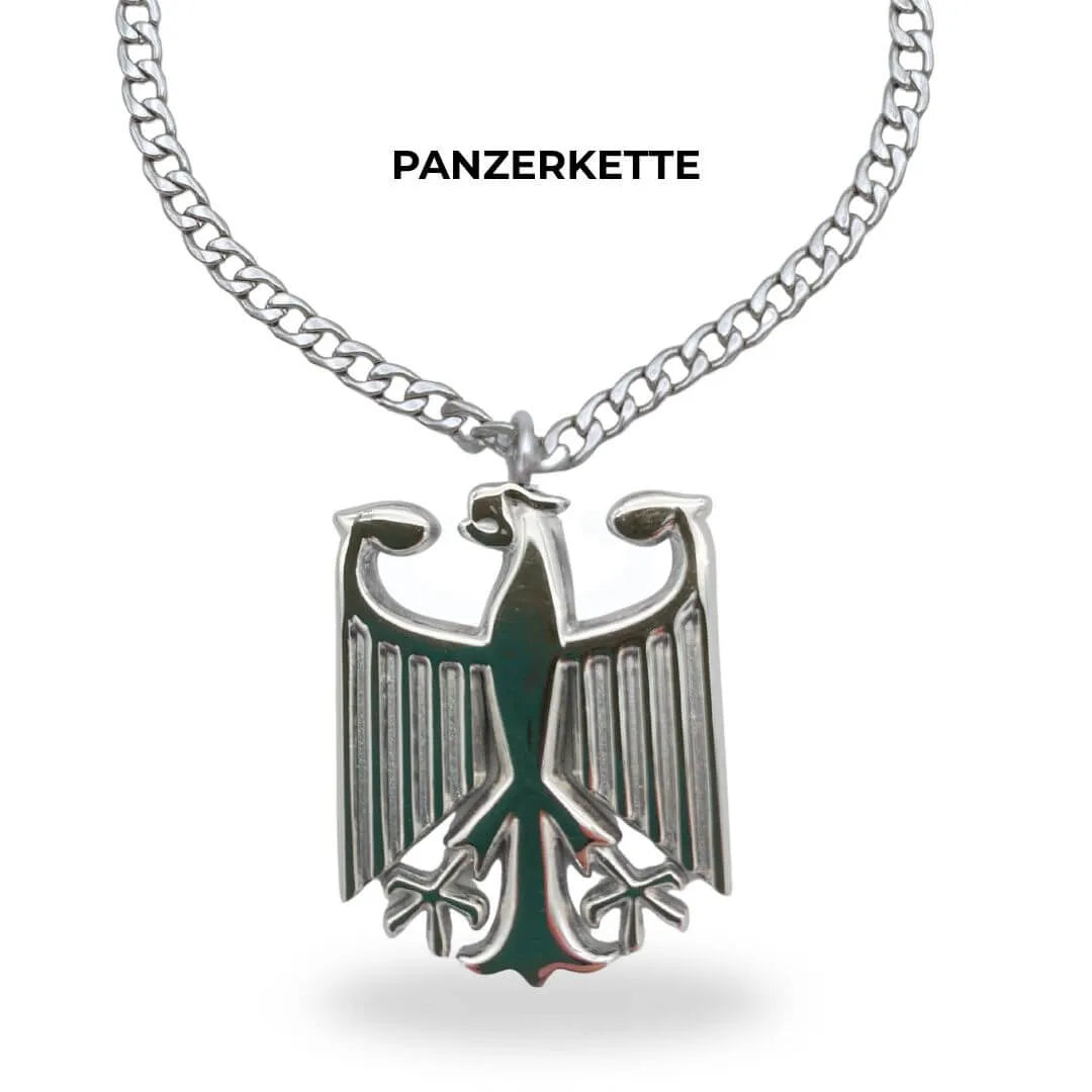Edelstahlkette mit Adleranhänger