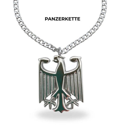 Edelstahlkette mit Adleranhänger
